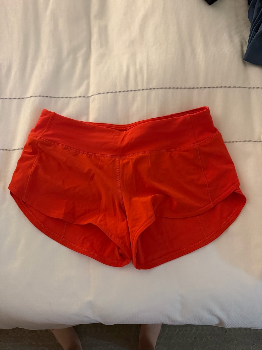 lululemon athletica Women's Red Running Shorts